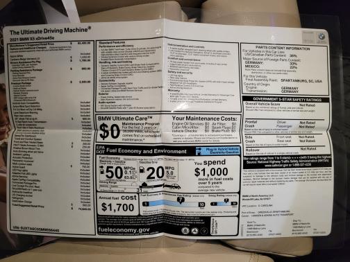 2021 BMW X5 PHEV xDrive45e