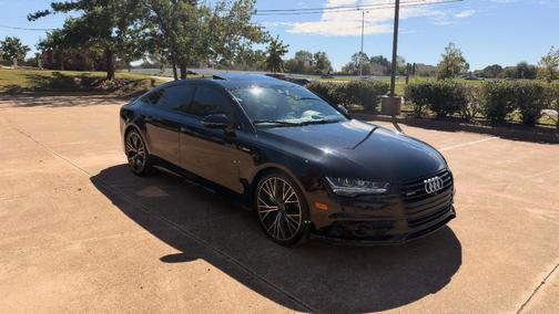 Black 2018 Audi A7 3.0T Prestige
