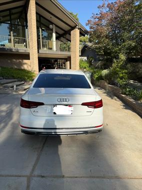 White 2019 Audi A4 Premium Plus