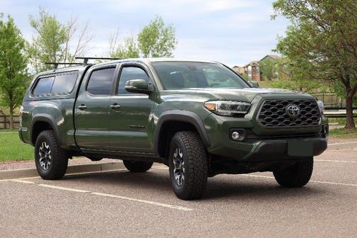 Green 2022 Toyota Tacoma TRD Off Road