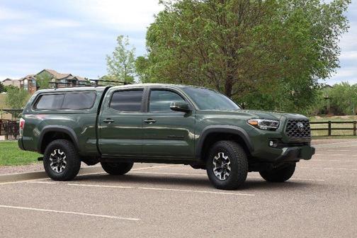 Green 2022 Toyota Tacoma TRD Off Road