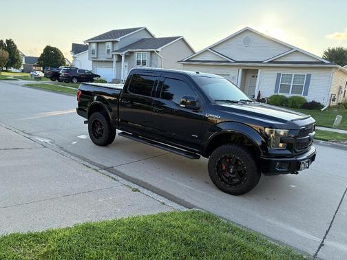 Black 2017 Ford F-150 Lariat