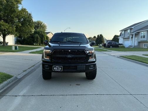 Black 2017 Ford F-150 Lariat