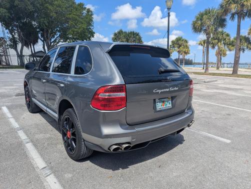 Gray 2008 Porsche Cayenne Cayenne Turbo