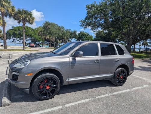 Gray 2008 Porsche Cayenne Cayenne Turbo