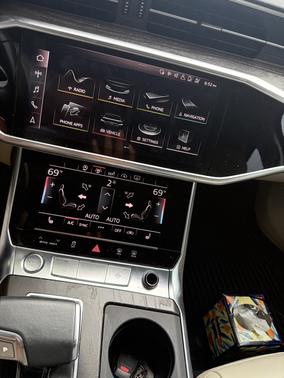 White 2019 Audi A6 45 Premium