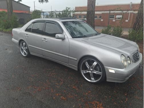 Silver 2002 Mercedes-Benz E-Class E430