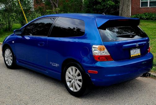 Blue 2005 Honda Civic Si