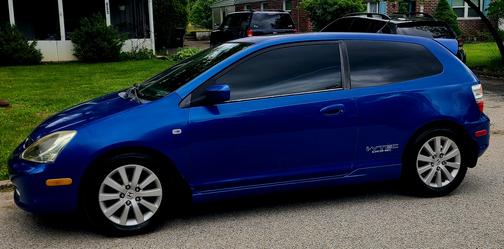 Blue 2005 Honda Civic Si