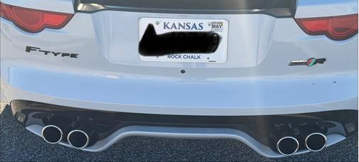 White 2017 Jaguar F-TYPE R