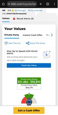 2016 Toyota Land Cruiser Base