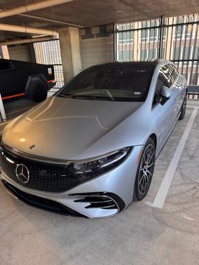Silver 2022 Mercedes-Benz EQS 450+ Base