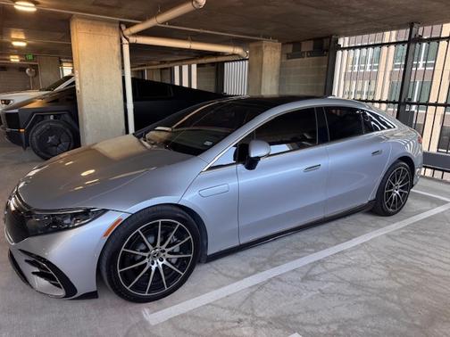 Silver 2022 Mercedes-Benz EQS 450+ Base