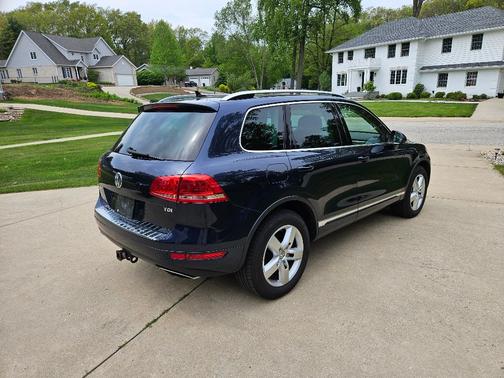 Blue 2012 Volkswagen Touareg TDI Lux