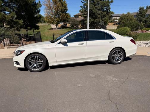 White 2016 Mercedes-Benz S-Class S 550 4MATIC