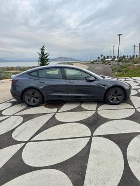 Silver 2021 Tesla Model 3 Standard Range Plus