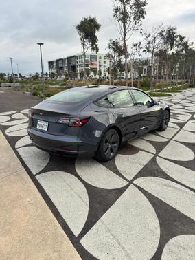Silver 2021 Tesla Model 3 Standard Range Plus