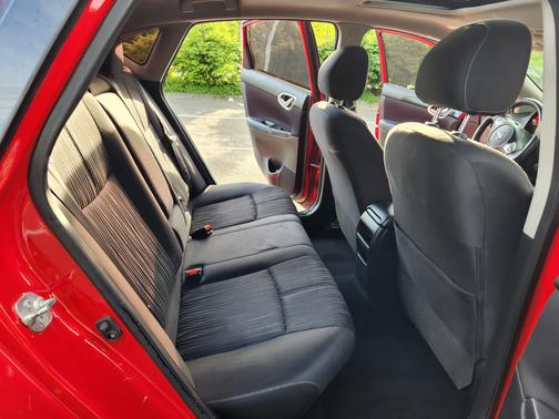 Red 2017 Nissan Sentra SV