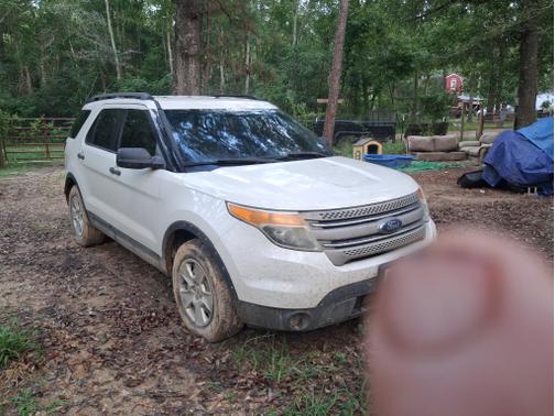 White 2012 Ford Explorer Base