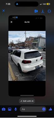 White 2010 Volkswagen GTI 4-Door