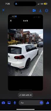 White 2010 Volkswagen GTI 4-Door