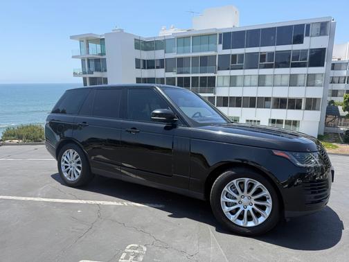 Black 2019 Land Rover Range Rover 3.0L V6 Supercharged HSE
