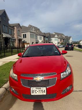 Red 2012 Chevrolet Cruze LT