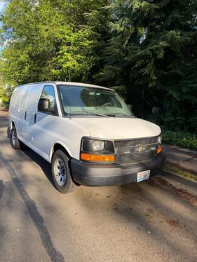 White 2012 Chevrolet Express 1500 Work Van