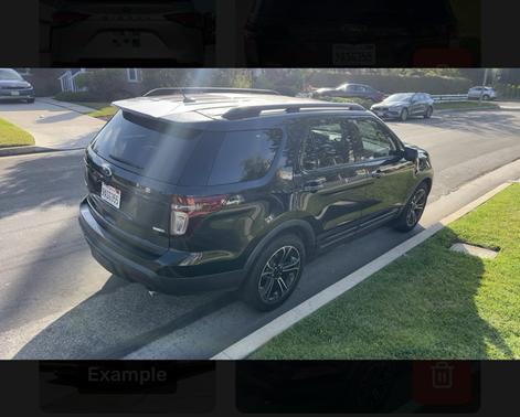 Black 2015 Ford Explorer Sport