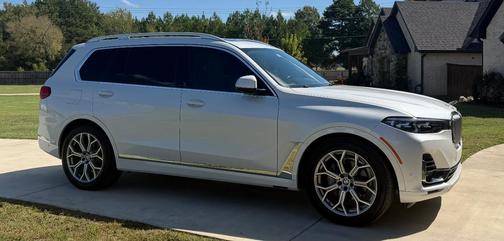 White 2019 BMW X7 xDrive40i