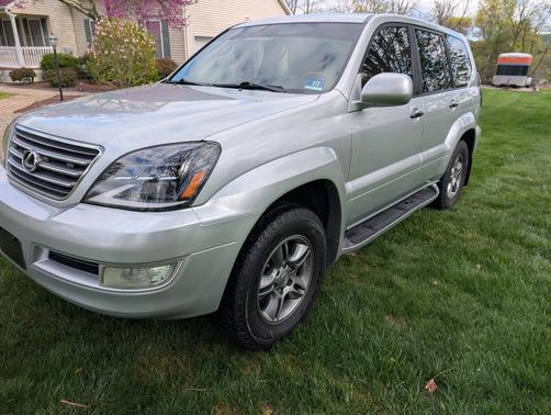 Silver 2008 Lexus GX 470 Base