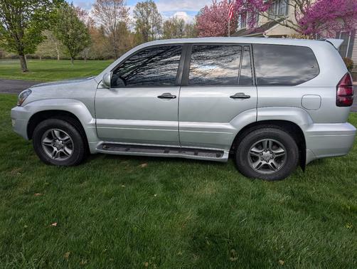 Silver 2008 Lexus GX 470 Base