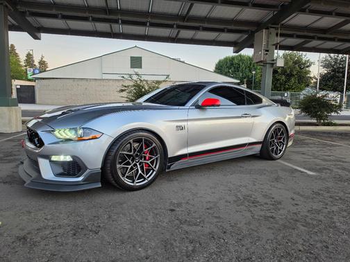 Silver 2022 Ford Mustang Mach 1