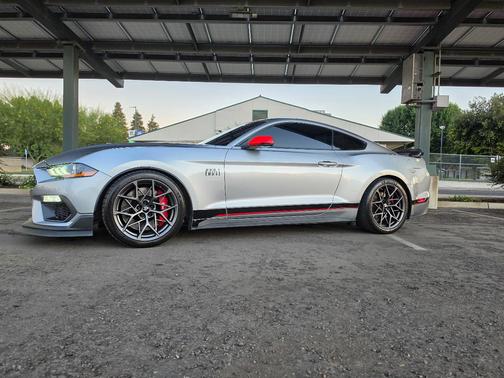 Silver 2022 Ford Mustang Mach 1