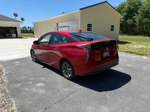 Red 2017 Toyota Prius Four Touring