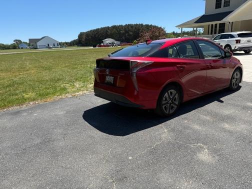 Red 2017 Toyota Prius Four Touring