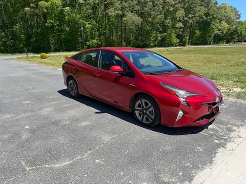 Red 2017 Toyota Prius Four Touring