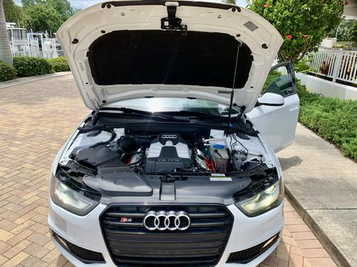 White 2015 Audi S4 3.0T Premium Plus