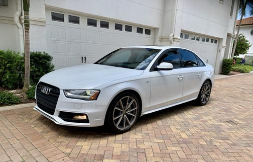White 2015 Audi S4 3.0T Premium Plus