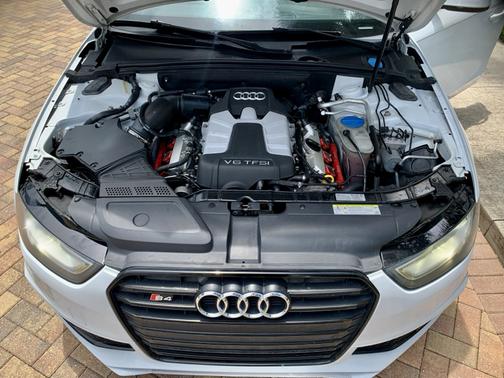 White 2015 Audi S4 3.0T Premium Plus