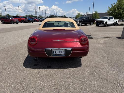 Red 2004 Ford Thunderbird Deluxe
