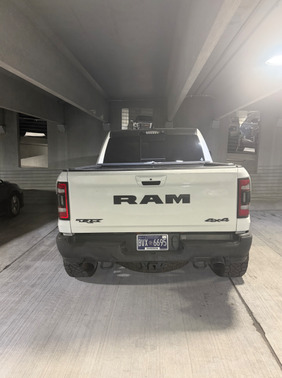 White 2022 RAM 1500 TRX