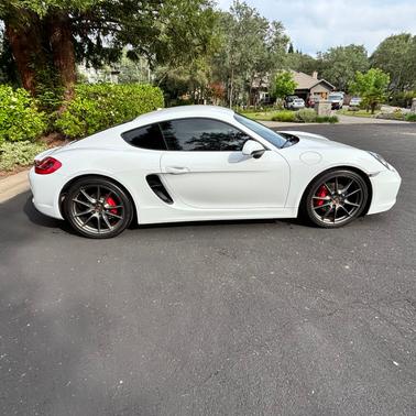 White 2014 Porsche Cayman Cayman S