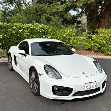 White 2014 Porsche Cayman Cayman S