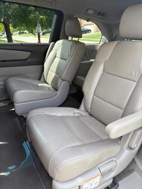 Gray 2012 Honda Odyssey Touring Elite