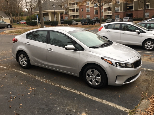 Silver 2017 Kia Forte LX