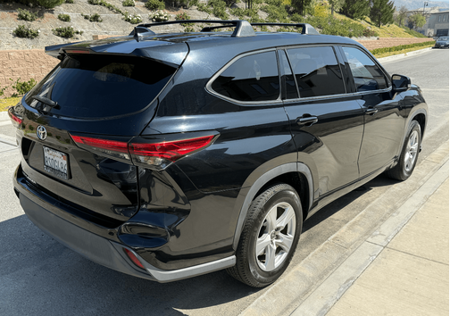 Black 2020 Toyota Highlander L