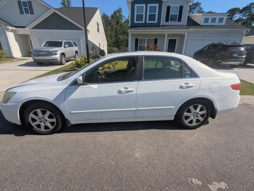 White 2005 Honda Accord EX-L