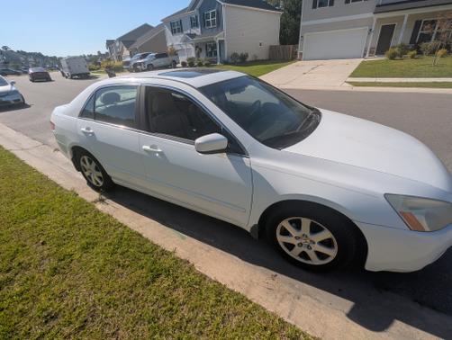 White 2005 Honda Accord EX-L