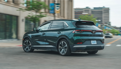 Green 2023 VinFast VF 8 Plus AWD 87.7 kWh